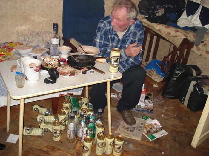 запойный алкоголик