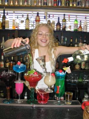 alcohol and woman