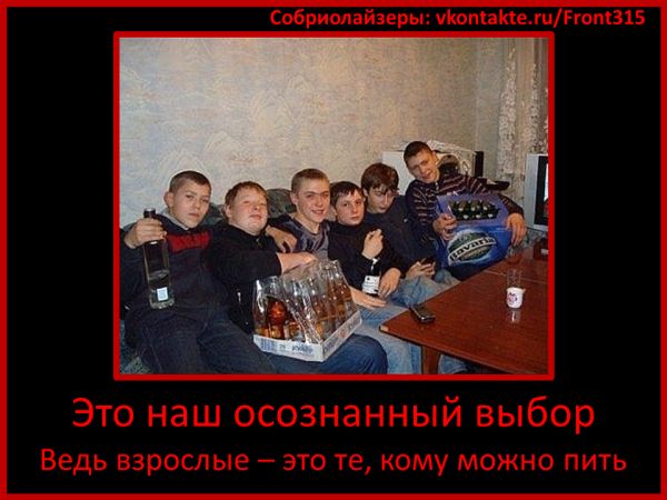 DEMOTIVATORS ABOUT ALCOHOL